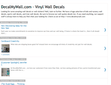 Tablet Screenshot of blog.decalmywall.com